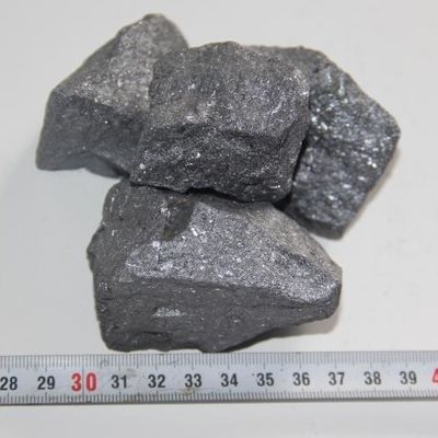 Silver Black FeSiMg Alloy Lump Ferro Silicon Nodulizer