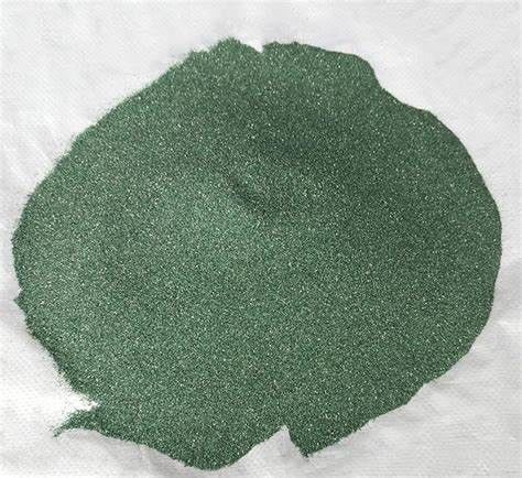 High Hardness 98% Green Silicon Carbide Powder Dust For Grinding