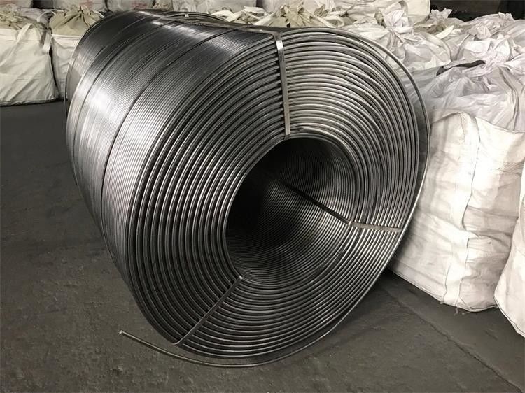 Industrial Grade Metallic Calcium Silicon Cored Wire Alloy As Deoxidizer