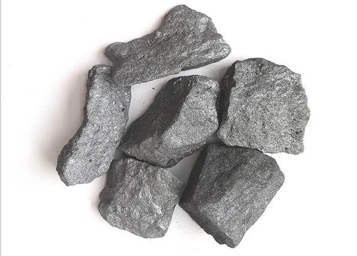 Metallurgy Deoxidizer Ferro Silicon Alloy Block 100mm Gray Iron