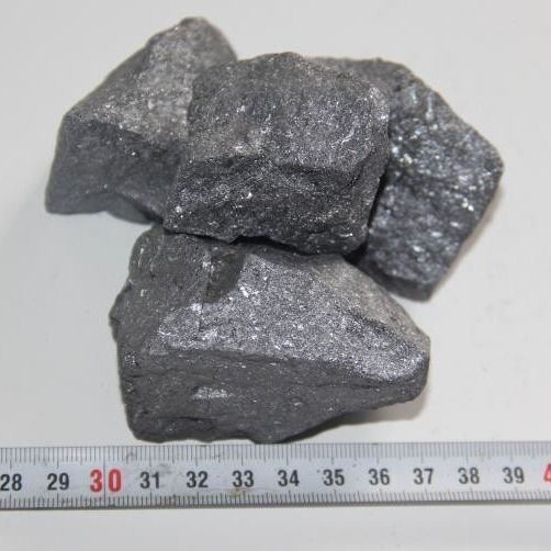 Silver Black FeSiMg Alloy Lump Ferro Silicon Nodulizer