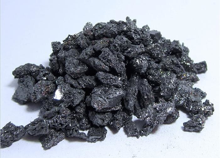 SiC98 3mm Black Silicon Carbide Grains Deoxidizer Corrosion Resistance