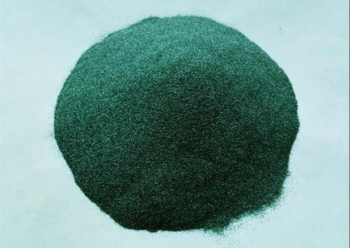 High Hardness 98% Green Silicon Carbide Powder Dust For Grinding