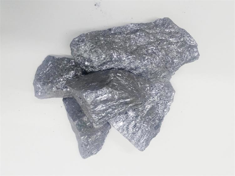 10 To 100mm 99.58% Dark Gray Si Metal 2202 Pure Silicon For Aluminum Alloy