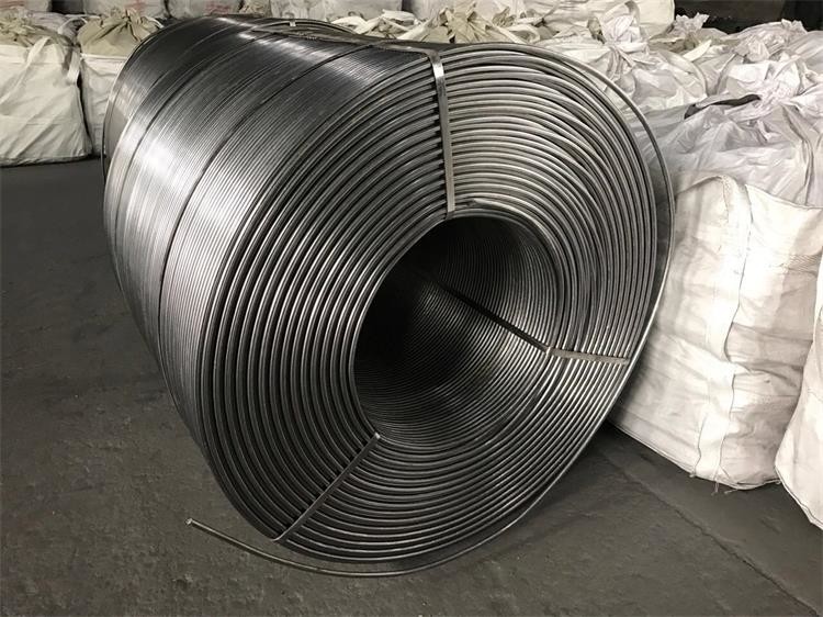 Industrial Grade Metallic Calcium Silicon Cored Wire Alloy As Deoxidizer