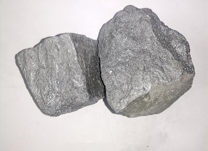Metallurgy Deoxidizer Ferro Silicon Alloy Block 100mm Gray Iron