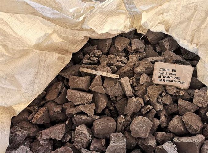 Casting Iron 60% Ferro Silicon Alloys 6mm Silicon Metal Lump