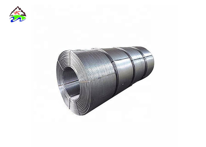 Casi 13mm Calcium Silicon Cored Wire Alloy Raw Material For Steel Making